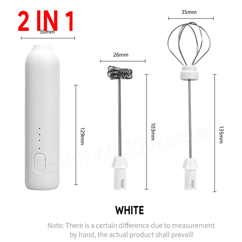Golden Deal Peaks™ Handheld Coffee – Rechargeable Milk Mixer - Golden Deal Peaks