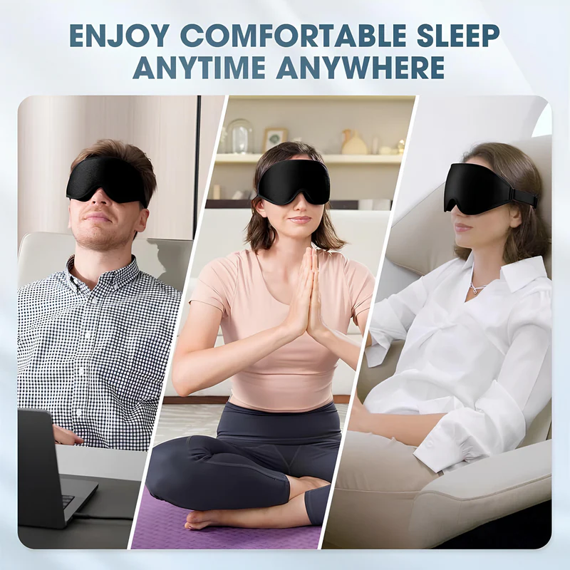 Golden Deal Peaks™ Night Cover – Sleep Eye Mask - Golden Deal Peaks
