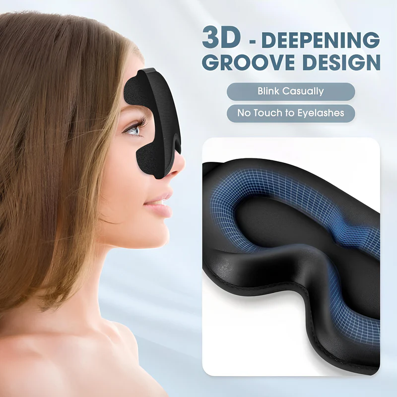 Golden Deal Peaks™ Night Cover – Sleep Eye Mask - Golden Deal Peaks