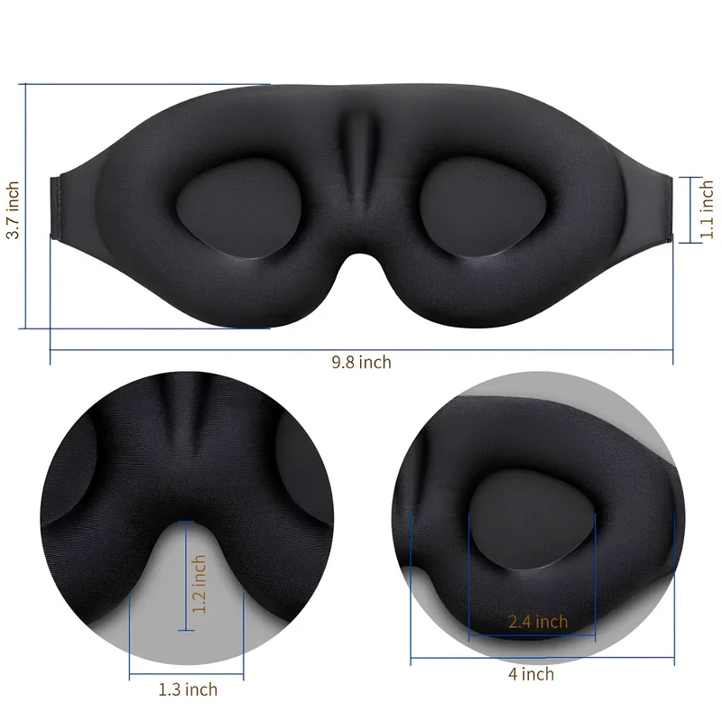 Golden Deal Peaks™ Night Cover – Sleep Eye Mask - Golden Deal Peaks