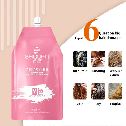 Golden Deal Peaks™ Keratin Repair Hair Mask — Smoothing &amp; Anti-Frizz Treatment - Golden Deal Peaks