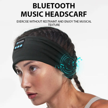 Golden Deal Peaks™ Bluetooth Headband Headphones — Sports / Sleeping Music Eye Mask - Golden Deal Peaks