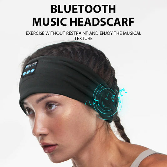 Golden Deal Peaks™ Bluetooth Headband Headphones — Sports / Sleeping Music Eye Mask - Golden Deal Peaks