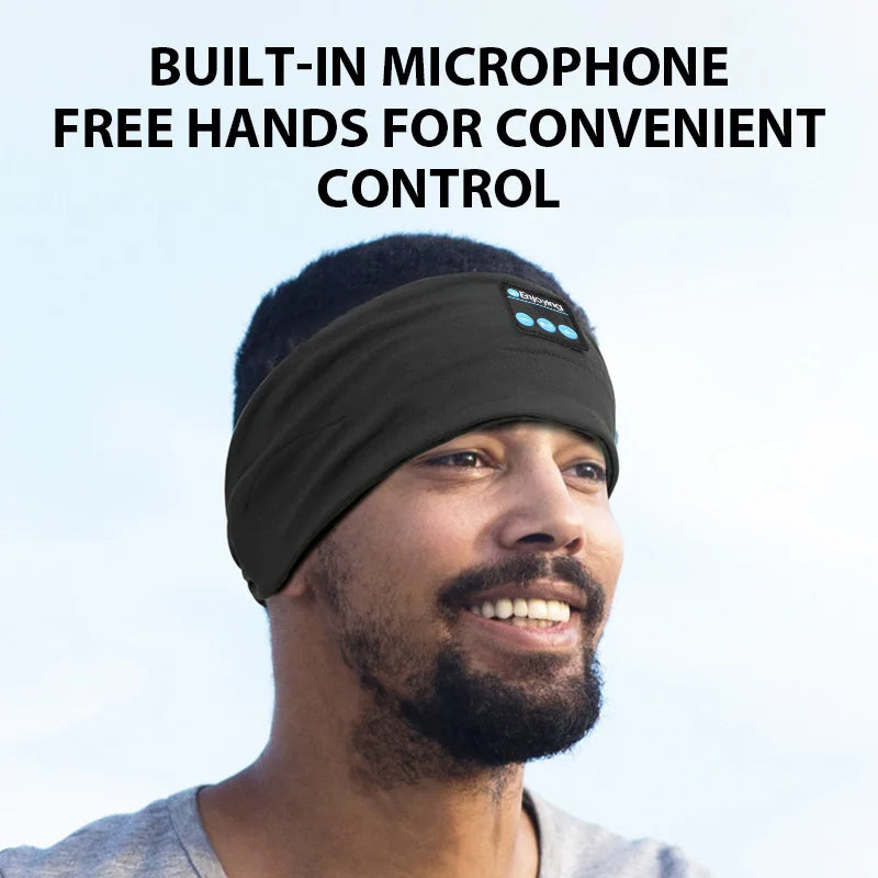 Golden Deal Peaks™ Bluetooth Headband Headphones — Sports / Sleeping Music Eye Mask - Golden Deal Peaks