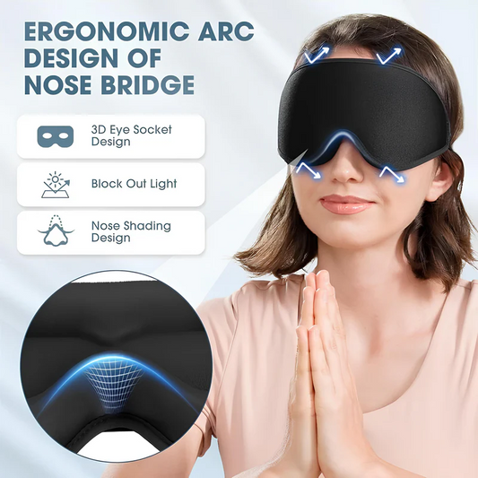 Golden Deal Peaks™ Night Cover – Sleep Eye Mask - Golden Deal Peaks