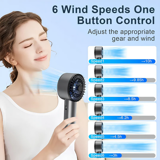 Golden Deal Peaks™ Fresh Air– USB Handheld Fan - Golden Deal Peaks