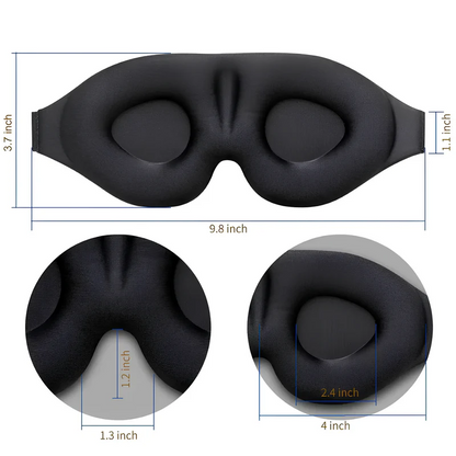 Golden Deal Peaks™ Night Cover – Sleep Eye Mask - Golden Deal Peaks